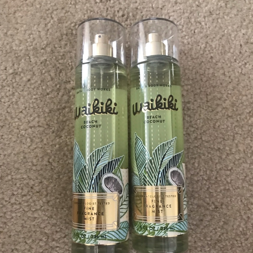 Two Waikiki Beach Coconut mists